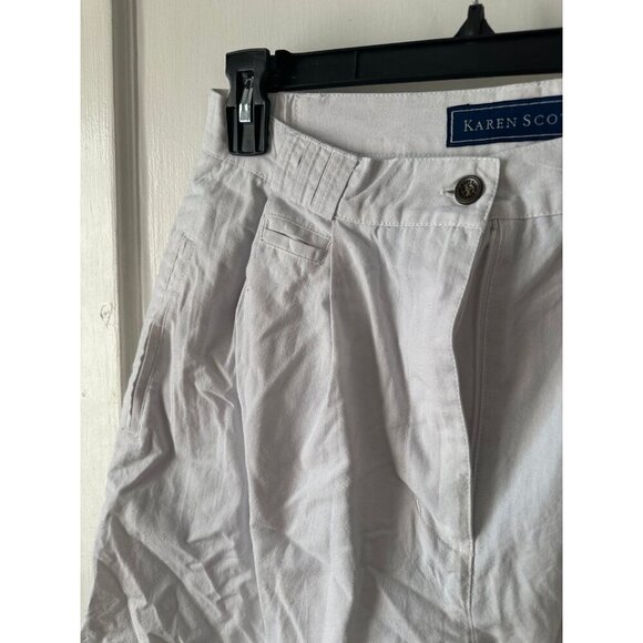 Karen Scott women’s size 14 white shorts - Picture 3 of 7